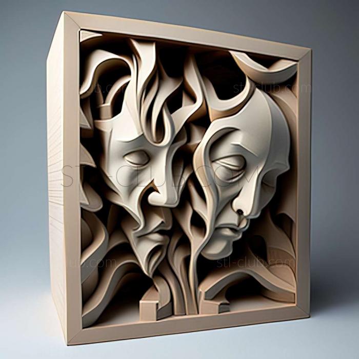 3D model illusion (STL)